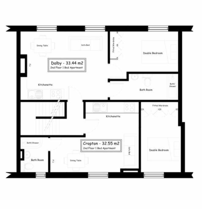 Lettered Board Apartments 1, 2 & 3 Pickering Buitenkant foto